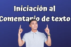 Clases de Comentario de Texto