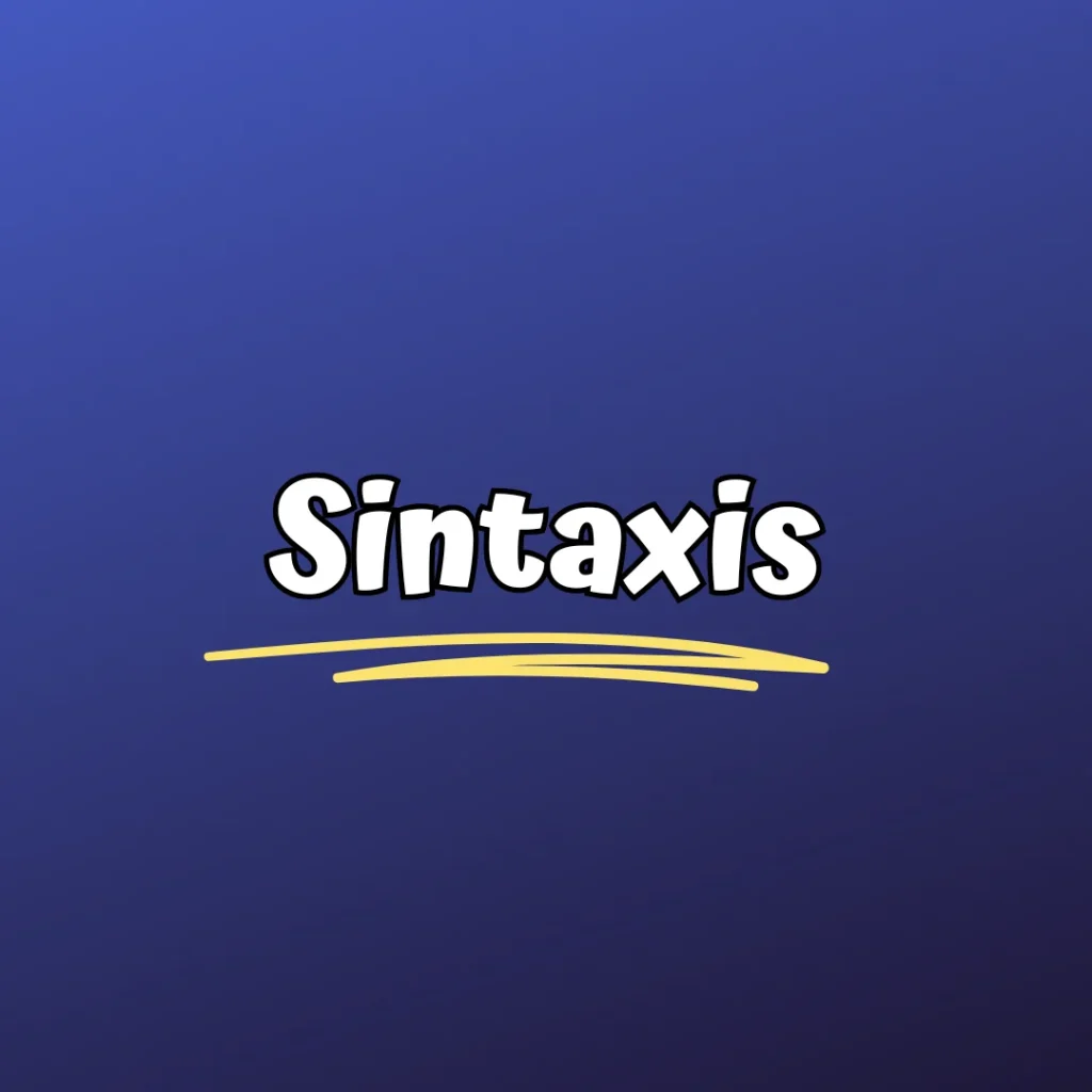 Sintaxus