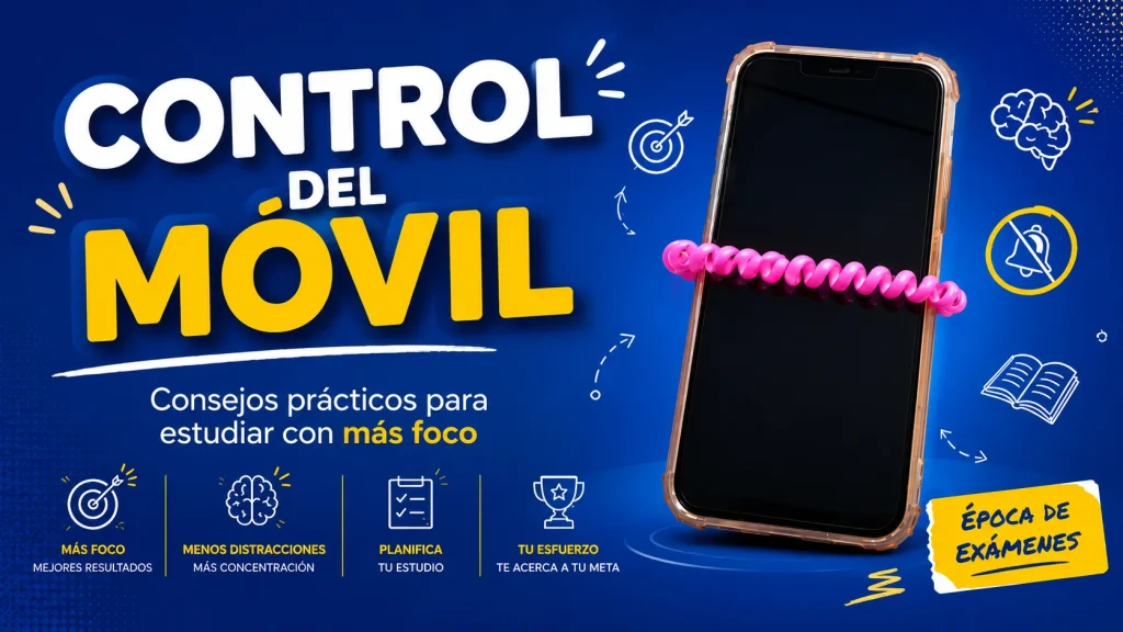 Control del móvil en época de exámenes