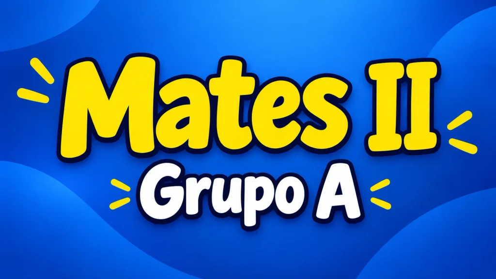 Matemáticas II Grupo A